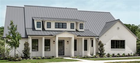 houses with gray metal roofs|old town gray metal roofing.